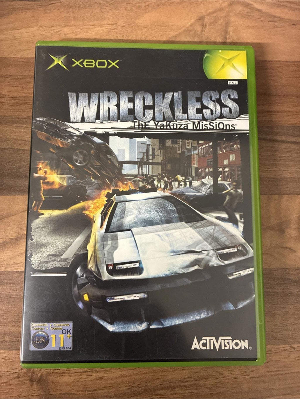 Xbox Wreckless: The Yakuza Missions, UK Pal With Manual In Very Good Condition