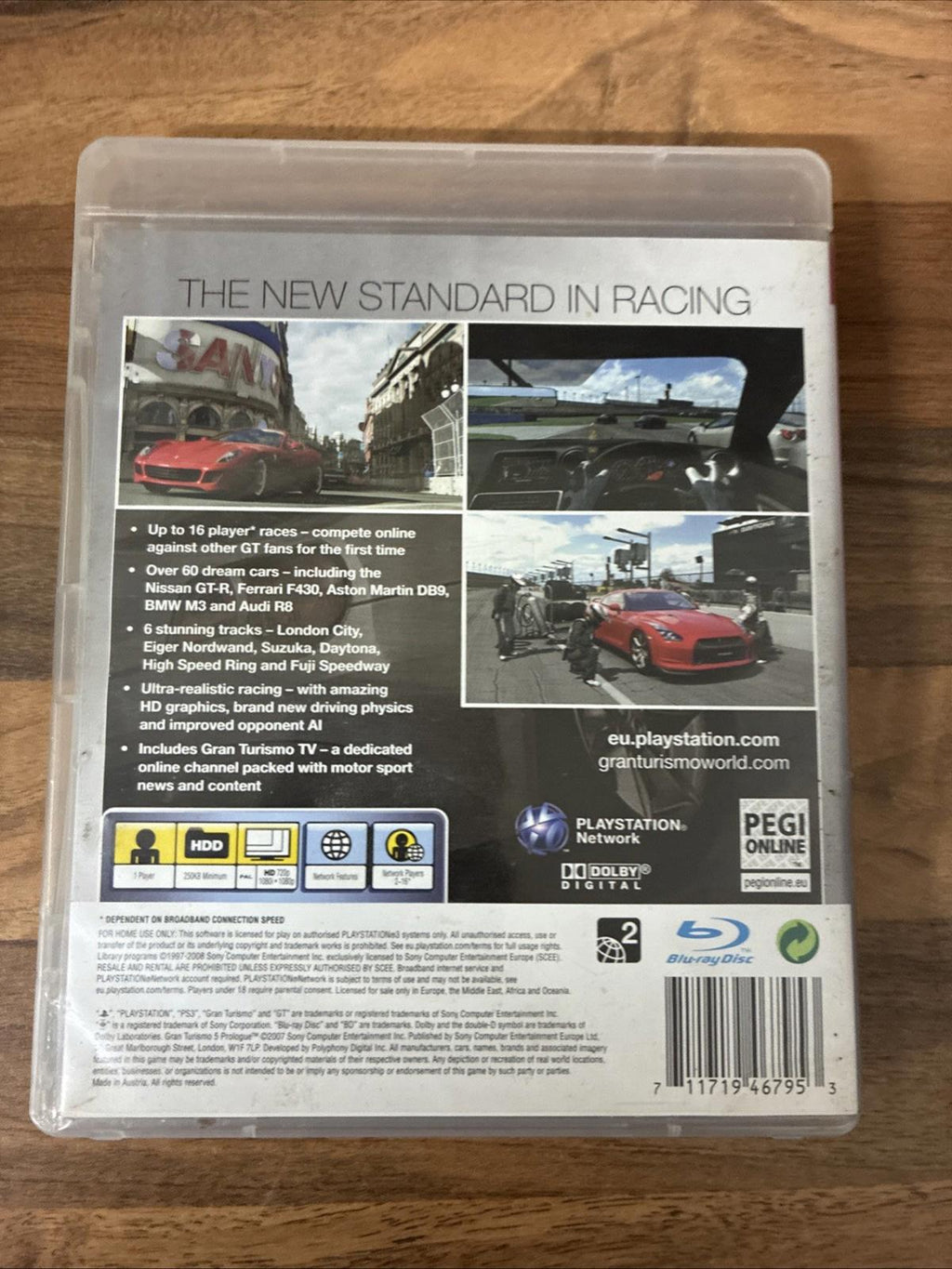 Gran Turismo 5 Prologue (Sony PlayStation 3, 2008) With Manual