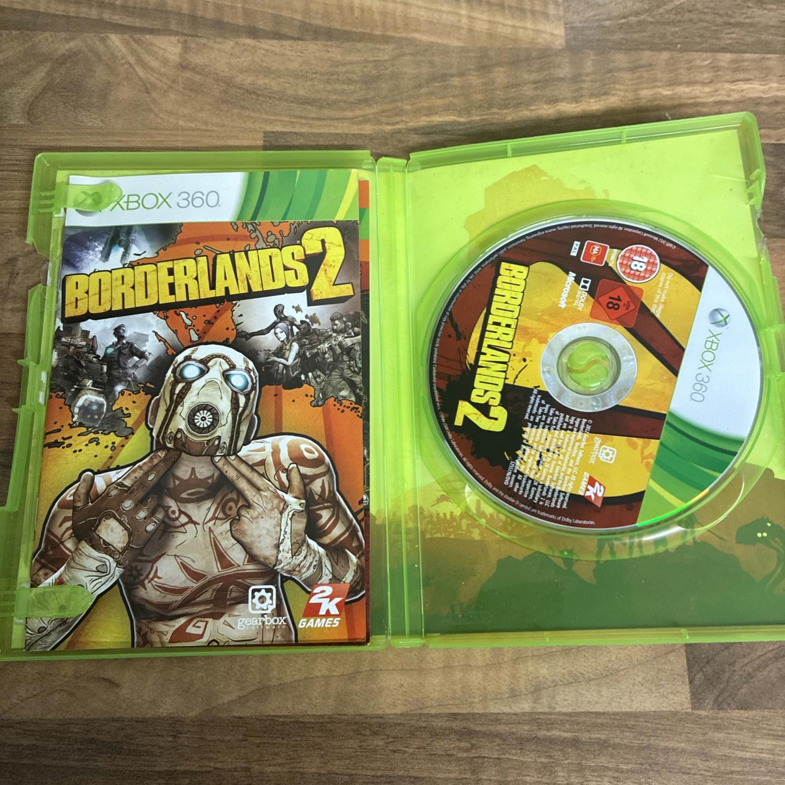Borderlands 2 (Microsoft Xbox 360, 2012) - European Version
