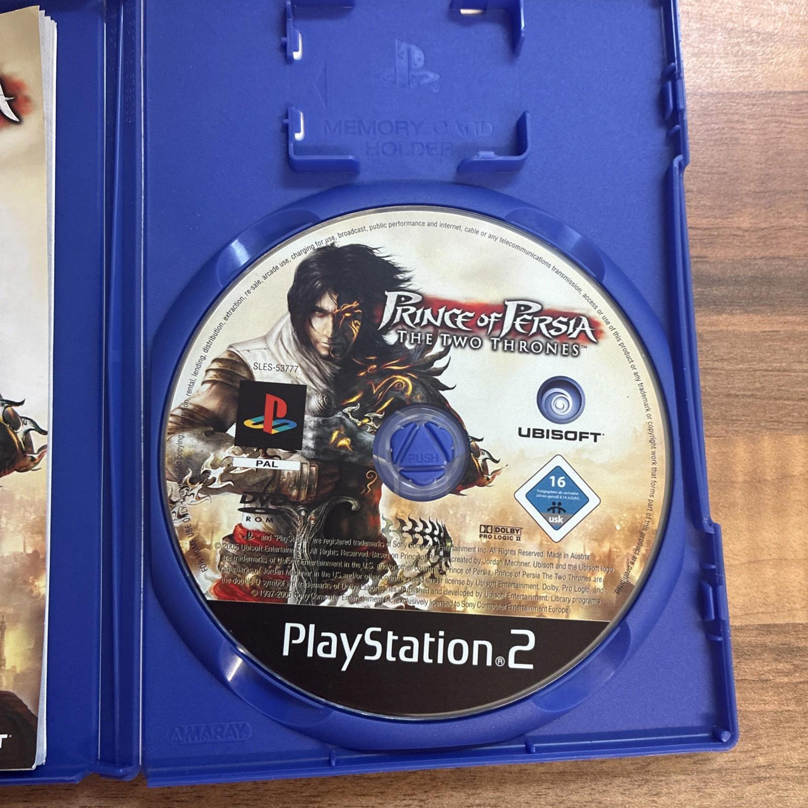 PlayStation2 : Prince of Persia: Two Thrones (PS2) with manual in VGC