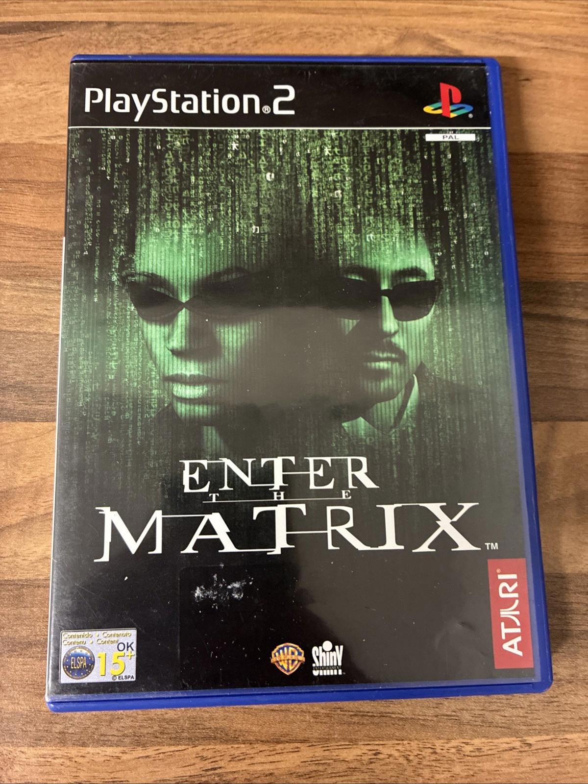 Enter the Matrix PlayStation 2 PS2 Game Complete With Manual