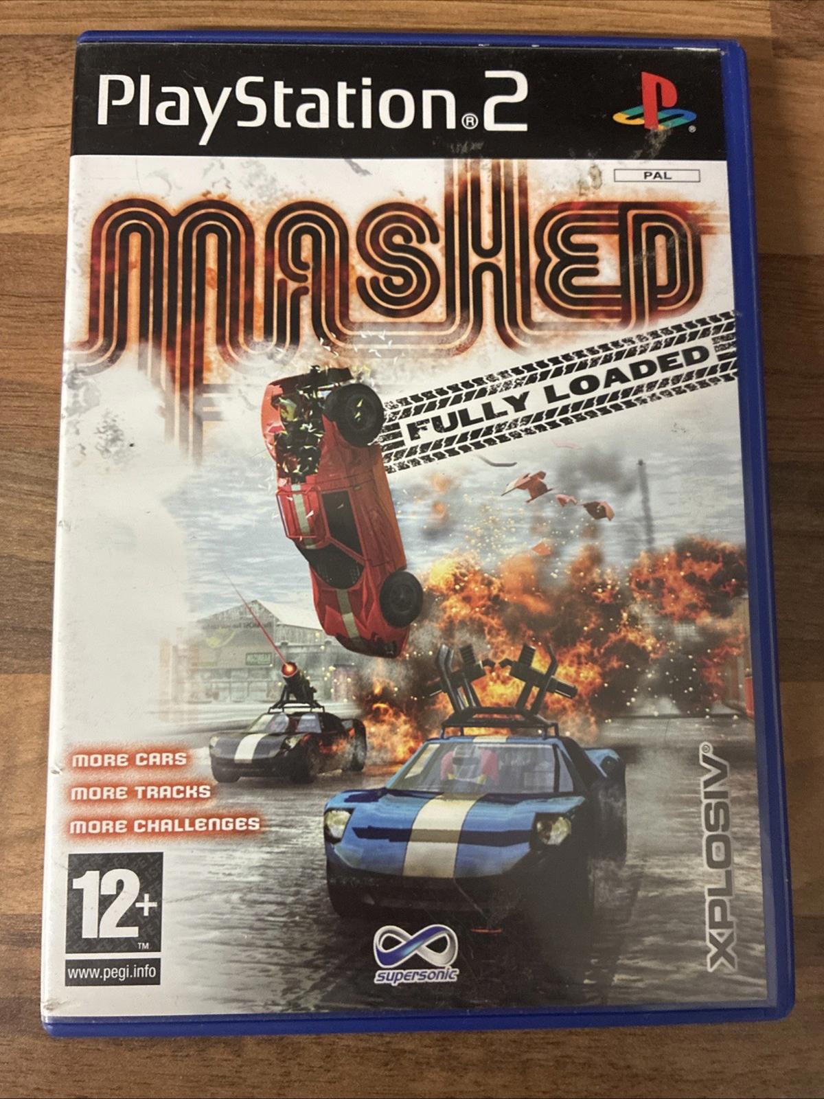 Sony PlayStation 2 Mashed Fully Loaded PS2 Video Game