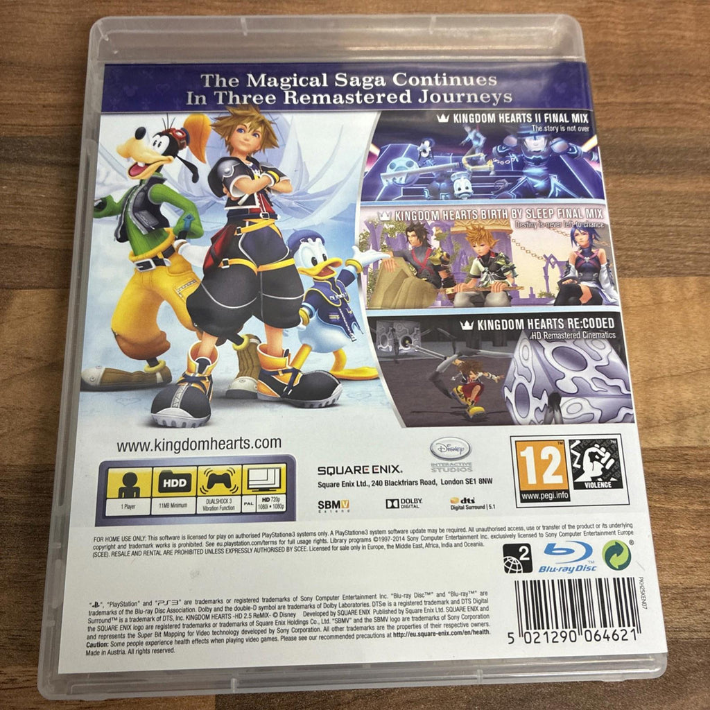 Kingdom Hearts HD 2.5 ReMIX (PS3) PEGI 12+ Adventure: Role Playing Amazing Value