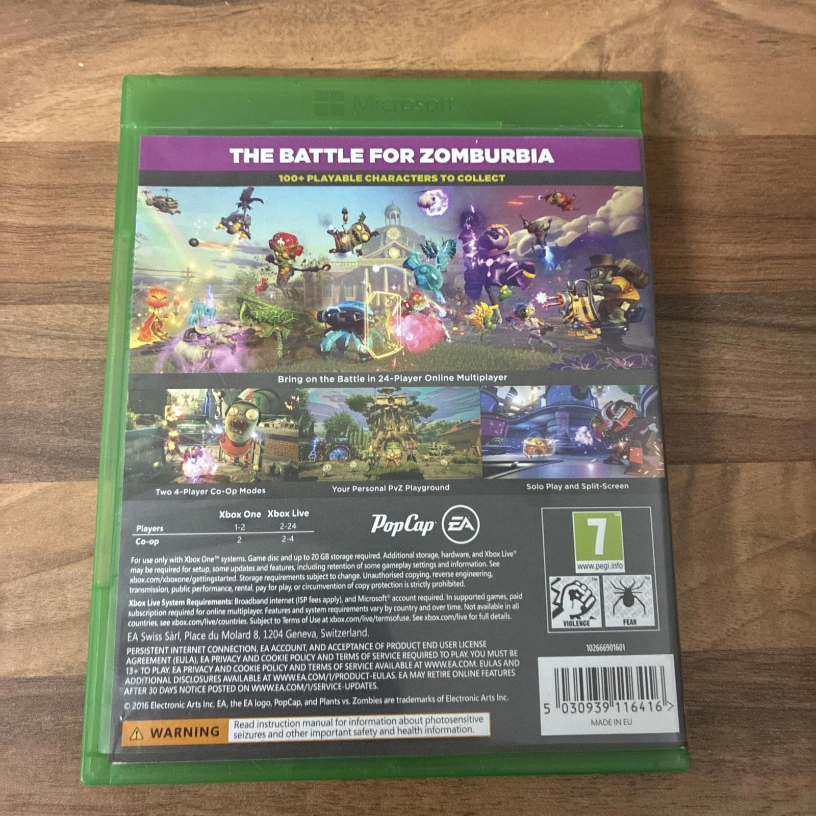 Plants vs Zombies: Garden Warfare 2 Microsoft Xbox One, 2016