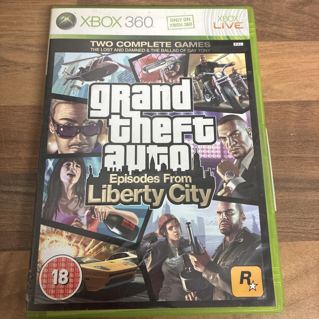 Grand Theft Auto: Episodes From Liberty City (Microsoft Xbox 360, 2009) Map