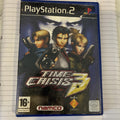 Time Crisis 3 (Sony PlayStation 2, 2003) Namco Shooter Multiplayer Video Game