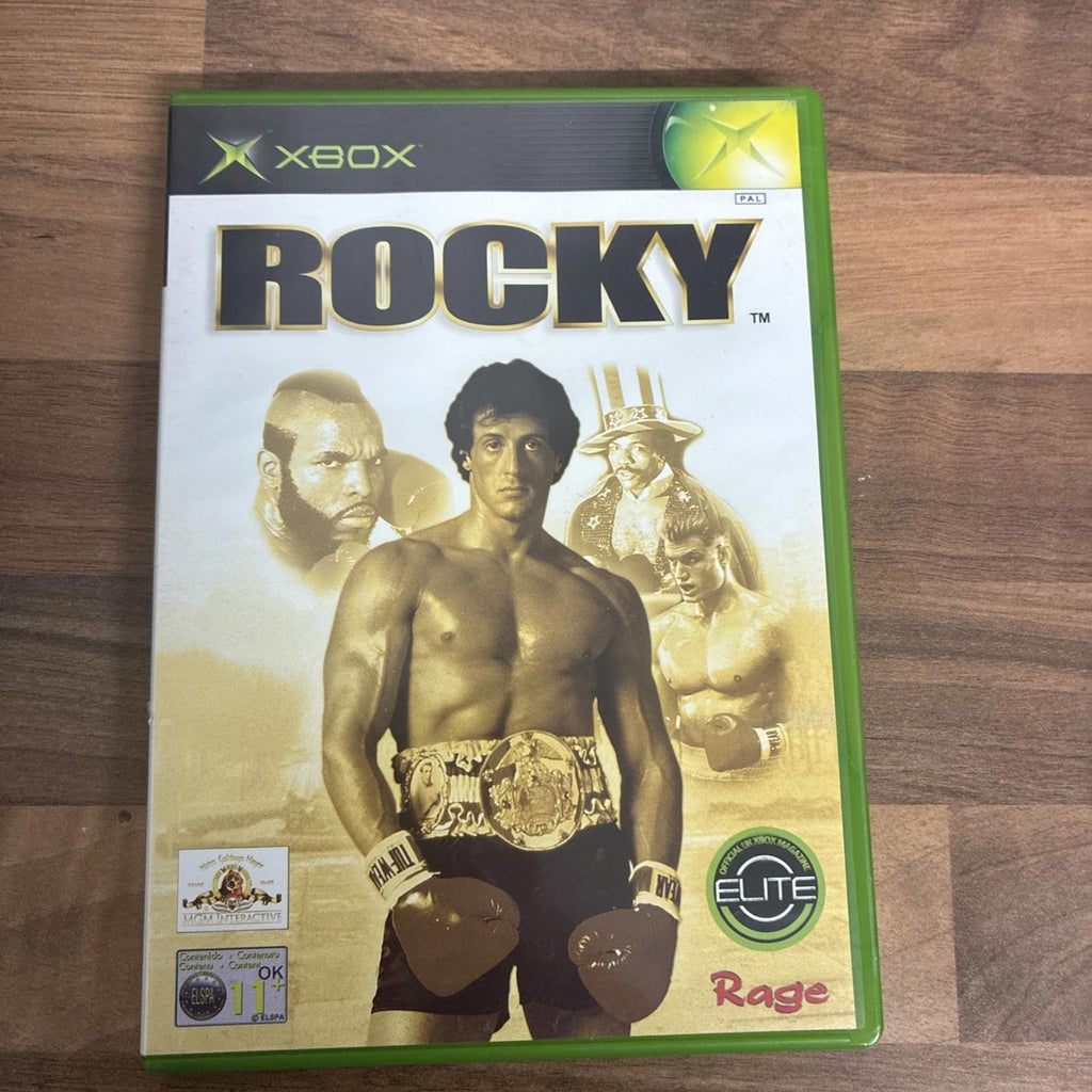 Rocky Xbox Game 2002 UK Tested Working  in Original Box