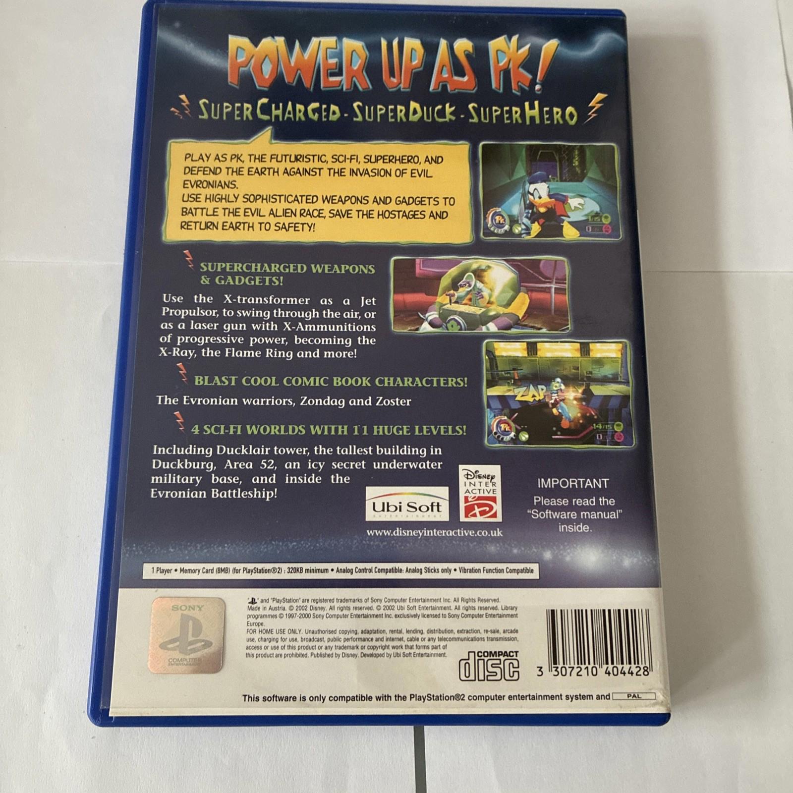 Donald Duck PK - PlayStation 2 - Complete Game With Manual -