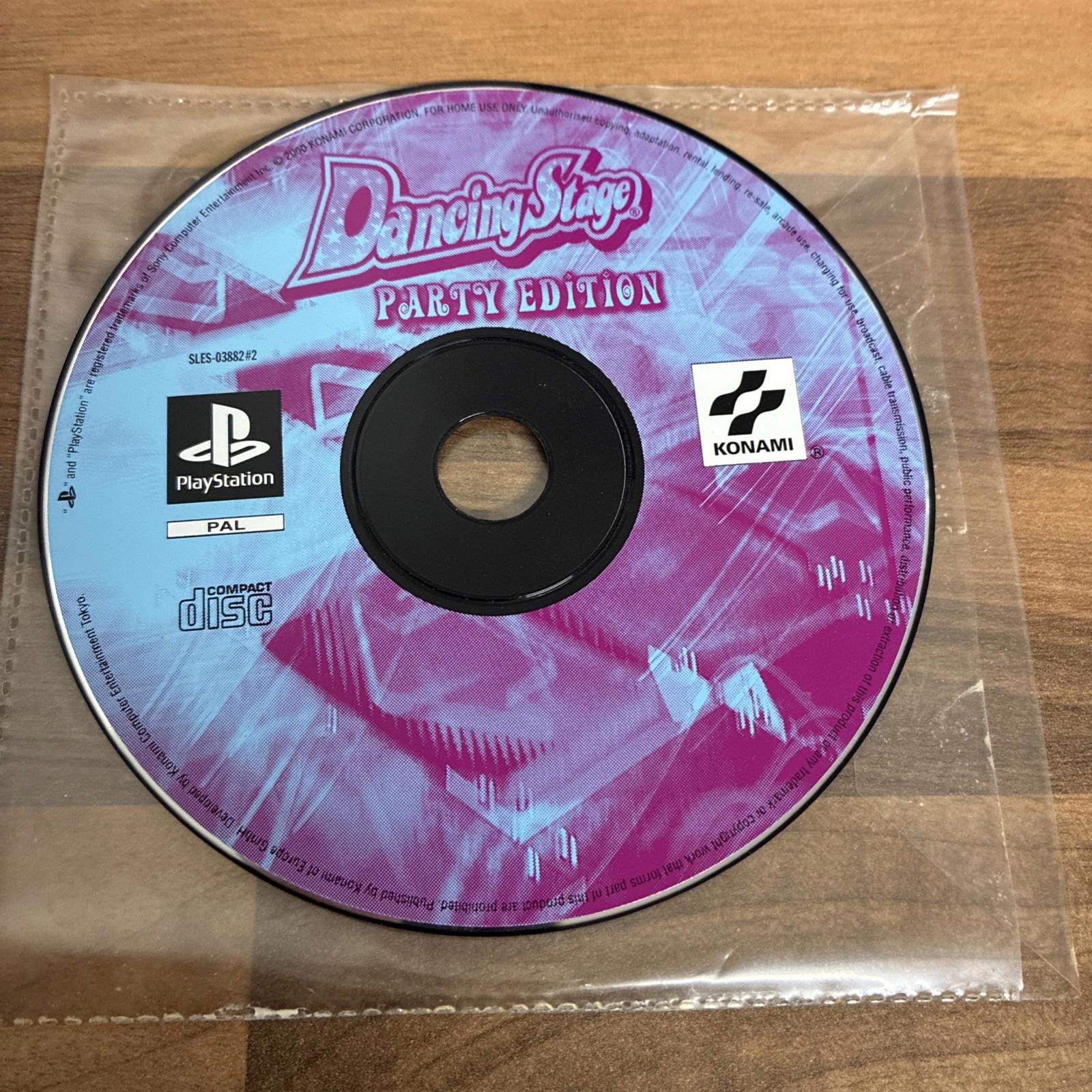 Dancing Stage -- Party Edition (Sony PlayStation 1, 2003) DISC ONLY