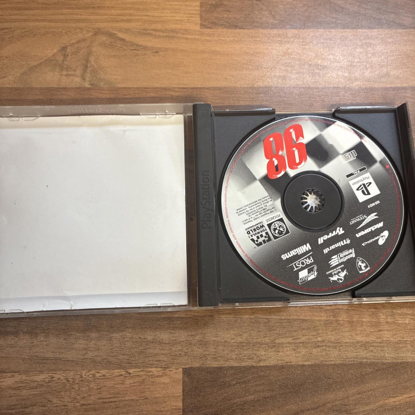 Formula 1 98 Sony Playstation 1 PS1 Game Tested And Working